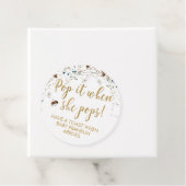 ワイルドフラワーのベビーポップ・アートのは、彼女がポップするときにそれを見る フェイバータグ (インサイチュ)