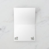 ワイルドフラワーのラッキーバード  blank サンキューカード (内部)