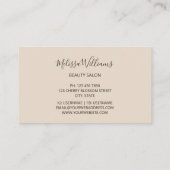 ワイルドフラワーのロゴ 名刺 (裏面)