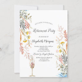 ワイルドフラワーの丘 枯れ、硝子のご隠居 招待状