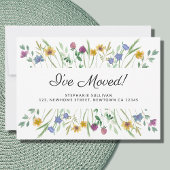 ワイルドフラワーの動きのお知らせを移動 案内状