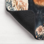 ワイルドフラワーの可愛い絵を描ダシュント マウスパッド (コーナー)