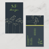 ワイルドフラワーの名刺 名刺 (正面/裏面)