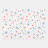 ワイルドフラワーの喜び ラッピングペーパーシート (正面3)