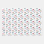 ワイルドフラワーの喜び ラッピングペーパーシート (正面2)