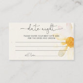 ワイルドフラワーの夜のアイディアのエンクロージャカード エンクロージャーカード (正面)