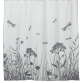ワイルドフラワーの夢 シャワーカーテン (正面)