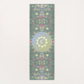 ワイルドフラワーの対称性 ヨガマット (裏面)