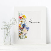 ワイルドフラワーの恩恵 ポスター