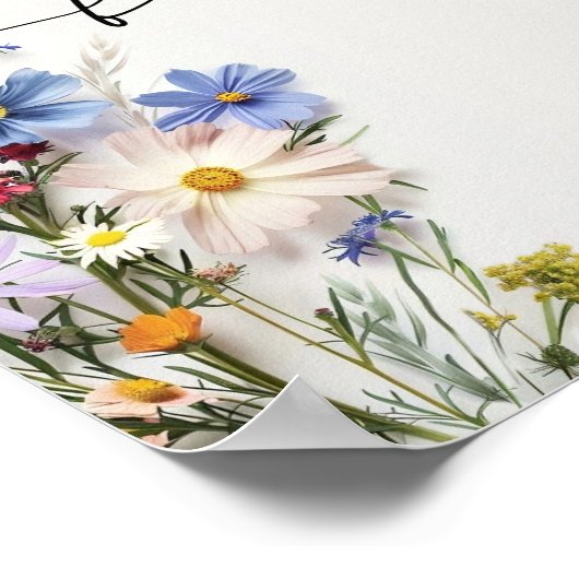 ワイルドフラワーの恩恵 ポスター (角)