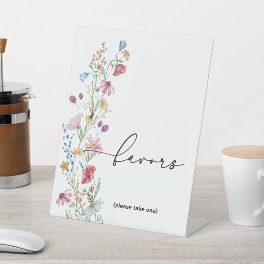 ワイルドフラワーの恩恵 台座サイン (インサイチュ)