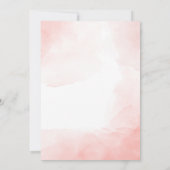 ワイルドフラワーの愛が咲く ブライダルシャワーテンプレート 招待状 (裏面)