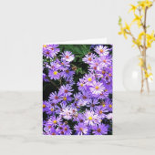 ワイルドフラワーの折り畳みグリーティングカード カード (黄色い花)