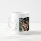 ワイルドフラワーの母の日 |フォトコラージュ3 コーヒーマグカップ (正面左)