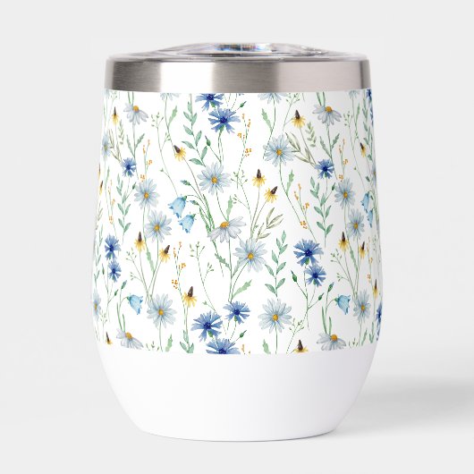 ワイルドフラワーの水色（青） (正面)