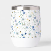 ワイルドフラワーの水色(青) (背面)