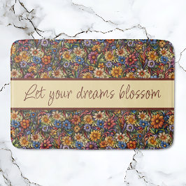 ワイルドフラワーの泣き声で夢を見る バスマット