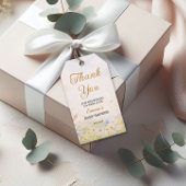 ワイルドフラワーの牧場 パステル 春の庭園 ありがとう ギフトタグ