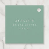 ワイルドフラワーの牧場 ブライダルシャワー フェイバータグ (裏面)