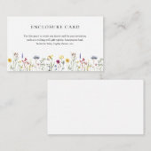 ワイルドフラワーの牧場 封入カード エンクロージャーカード (正面/裏面)