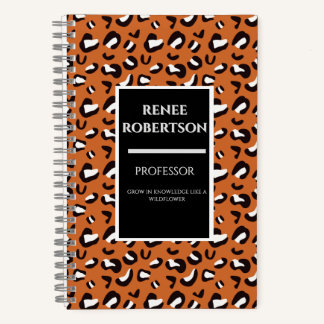 ワイルドフラワーの知恵:はっきりした最小の成長のためのノート ノートブック