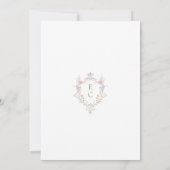 ワイルドフラワーの結婚式カードギフト卓上サイン (裏面)
