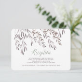 ワイルドフラワーの結婚式 受付案内カード エンクロージャーカード (スタンド正面)