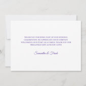 ワイルドフラワーの縁ど水の色 サンキューカード (裏面)