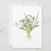 ワイルドフラワーの聖杯 初領聖体 招待状 (裏面)