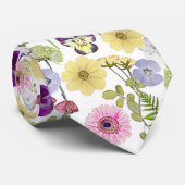 ワイルドフラワーの花束の結婚式パーティー用ネクタイ ネクタイ (ロール)
