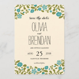 ワイルドフラワーの花開く | サンキュウ セーブザデート