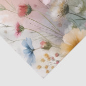 ワイルドフラワーの花 薄葉紙 (詳細)