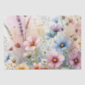 ワイルドフラワーの花 薄葉紙 (正面)