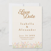 ワイルドフラワーの草原の別荘 コア Save the Date (正面)