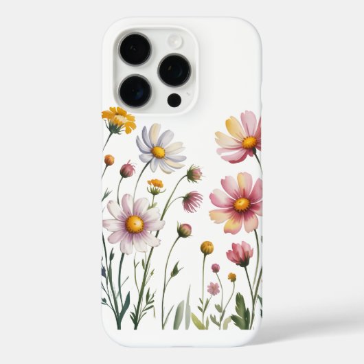 ワイルドフラワーの草原  Case-Mate iPhoneケース (裏面)