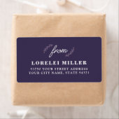 ワイルドフラワーの返品ラベル ラベル (インサイチュ)