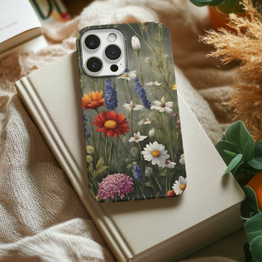 ワイルドフラワーの電話ケース、彼女のための植物性ギフト Case-Mate iPhoneケース