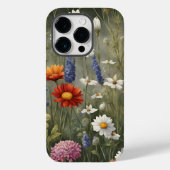 ワイルドフラワーの電話ケース、彼女のための植物性ギフト Case-Mate iPhoneケース (裏面)