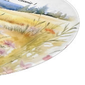 ワイルドフラワーの風景 誕生日ギフト カッティングボード (角)