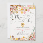 ワイルドフラワーはブライダルシャワー 招待状 (正面)