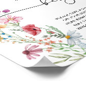 ワイルドフラワーはベビー ポスター (角)