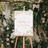 ワイルドフラワーは彼女の善意の誕生日のサインではない ポスター