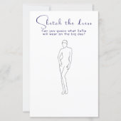 ワイルドフラワーひまわりブライダルシャワーのゲームドレス (正面)