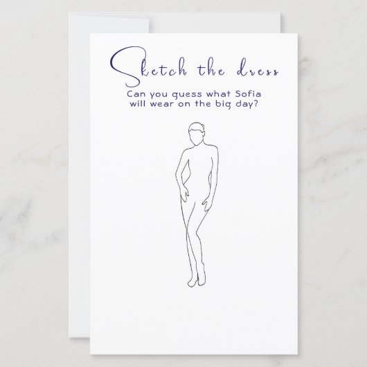 ワイルドフラワーひまわりブライダルシャワーのゲームドレス (正面)