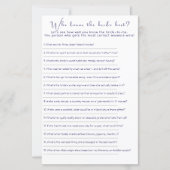 ワイルドフラワーひまわりブライダルシャワーパーティーゲーム (正面)