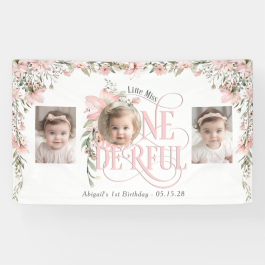 ワイルドフラワーをテーマ恋しく思にしたOnederful写真の背景 横断幕 (横)