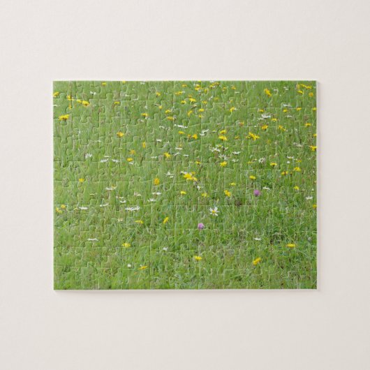 ワイルドフラワーアロバーパターンパズル ジグソーパズル (横)
