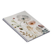 ワイルドフラワーアート ノートブック (右側)