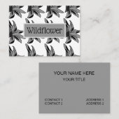 ワイルドフラワーアート 名刺 (正面/裏面)