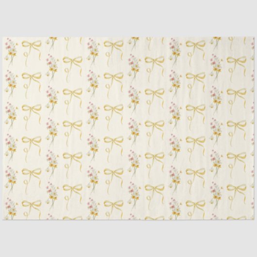 ワイルドフラワーイエローボーイベビーイン開花 薄葉紙 (正面)